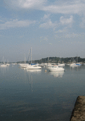 Paysage marin apaisant en vacances d'&eacute;t&eacute;